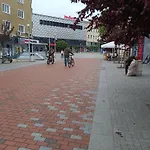 на центъра на до фонтаните и морето и градинта شقة