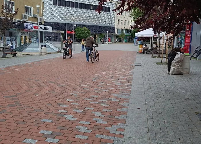 на центъра на до фонтаните и морето и градинта 公寓